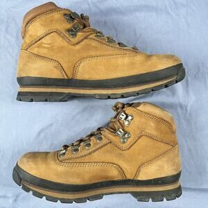 Timberland Euro Hiker Boots Women’s Size 9 Brown Leather Outdoor Hiking Shoes